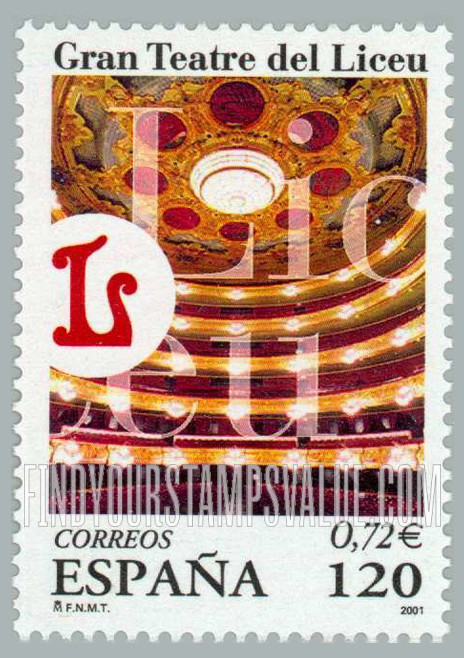 FindYourStampsValue: Grand Theater, Liceu