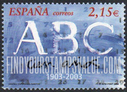 FindYourStampsValue: ABC Newspaper, Centenary