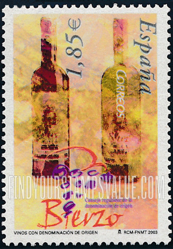 FindYourStampsValue: Wine of Bierzo Region
