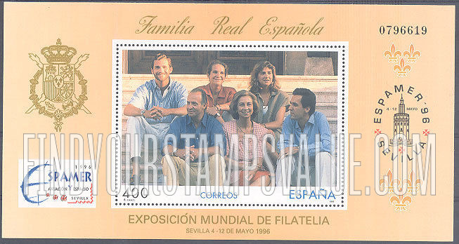 FindYourStampsValue: Royal Family: Illustration reduced