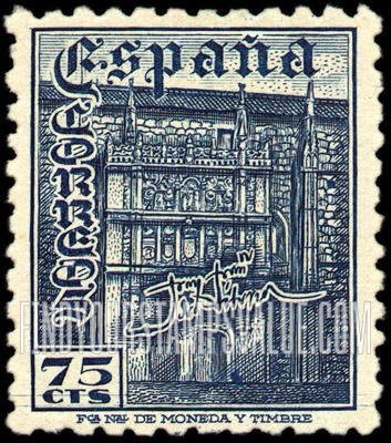 FindYourStampsValue: University of Salamanca and Signature of Francisco de Vitoria