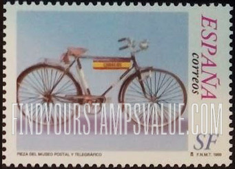 FindYourStampsValue: Official: Pan-American Postal Union Congress, Bicycle for Mail Delivery
