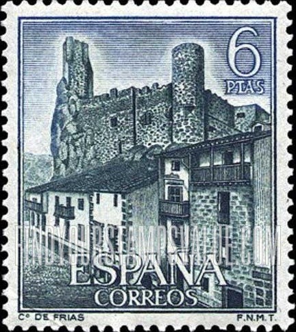 FindYourStampsValue: Castles: Frias, Burgos