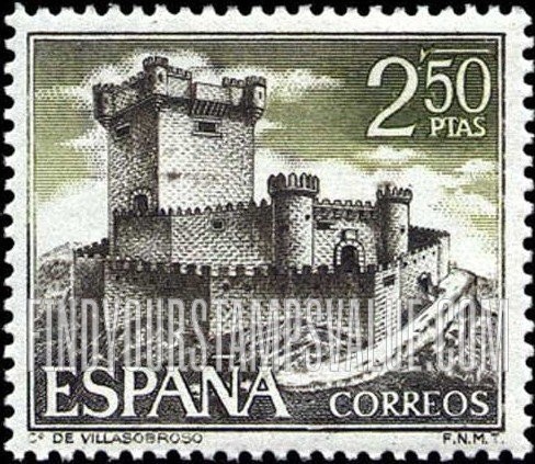 FindYourStampsValue: Castles: Villasobroso, Pontevedra