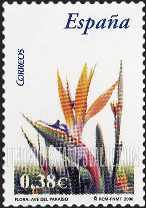 FindYourStampsValue: Strelitzia Flower