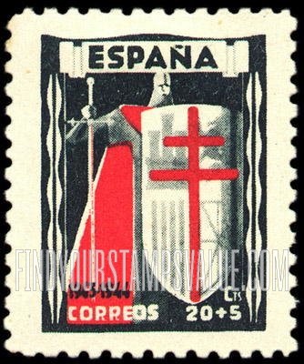 FindYourStampsValue: Semi-Postal: Cross of Lorraine
