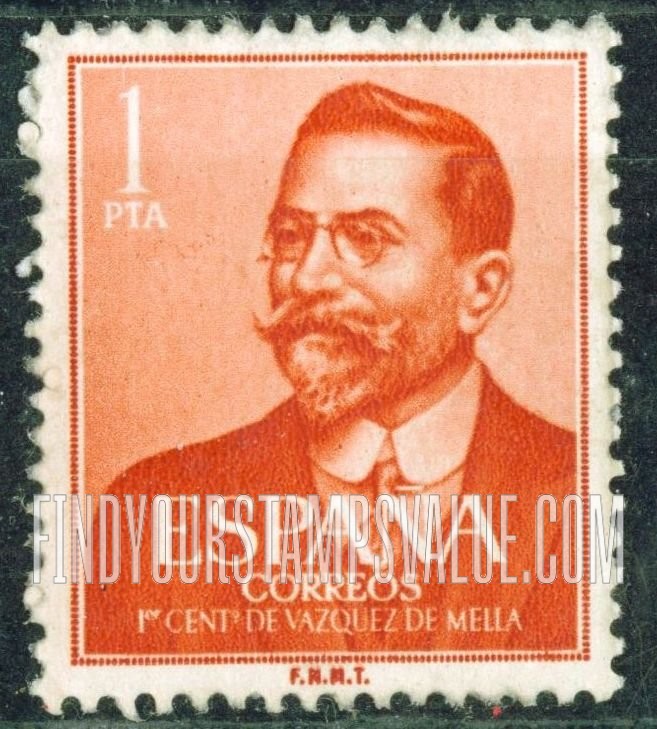 FindYourStampsValue: Juan Vazquez de Mella