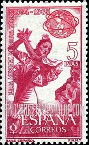 FindYourStampsValue: Spanish dancer