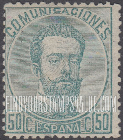 FindYourStampsValue: Kingdom: King Amadeo