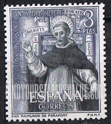 FindYourStampsValue: St. Raimundo de Penafort