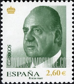 FindYourStampsValue: King Juan Carlos Type of 2007