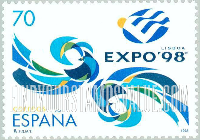 FindYourStampsValue: Expo ’98, Lisbon