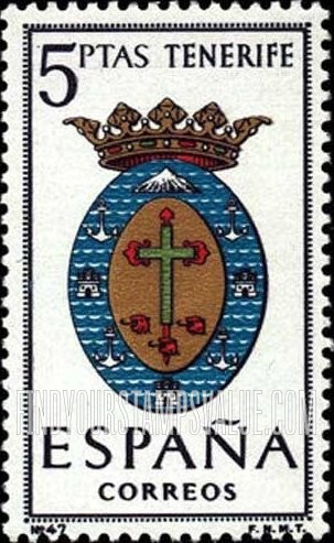 FindYourStampsValue: Provincial Arms Issue: Tenerife