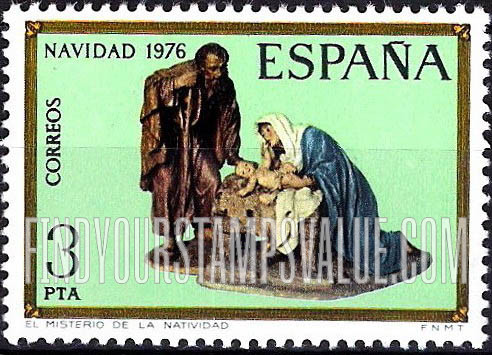 FindYourStampsValue: Christmas: Nativity