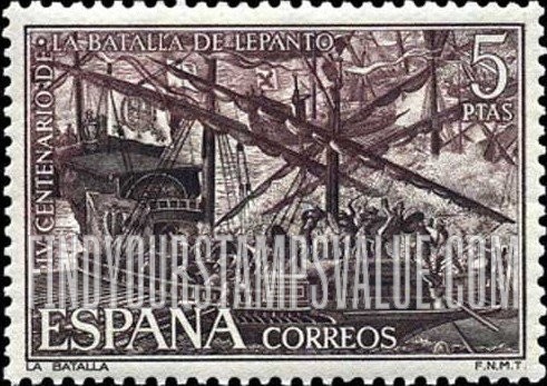 FindYourStampsValue: Battle of Lepanto