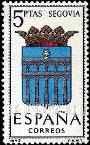 FindYourStampsValue: Provincial Arms Issue: Segovia