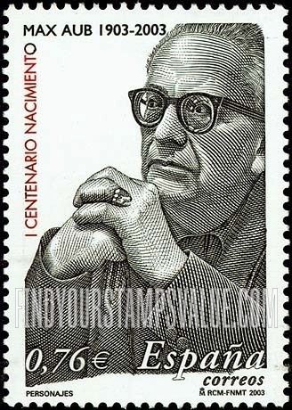 FindYourStampsValue: Max Aub (1903-72), Writer