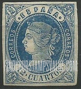 FindYourStampsValue: Kingdom: Isabella II