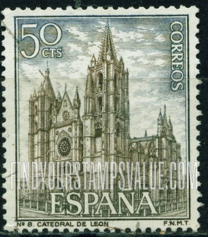 FindYourStampsValue: Tourism: Leon Cathedral