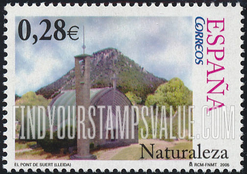 FindYourStampsValue: Nuestra Señora de la Asuncion Church, Pont de Suert