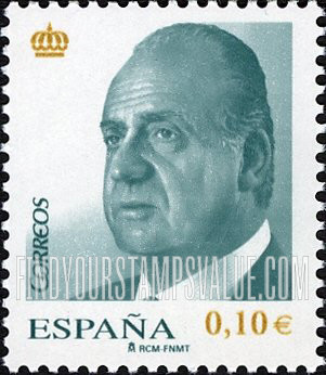 FindYourStampsValue: King Juan Carlos Type of 2007