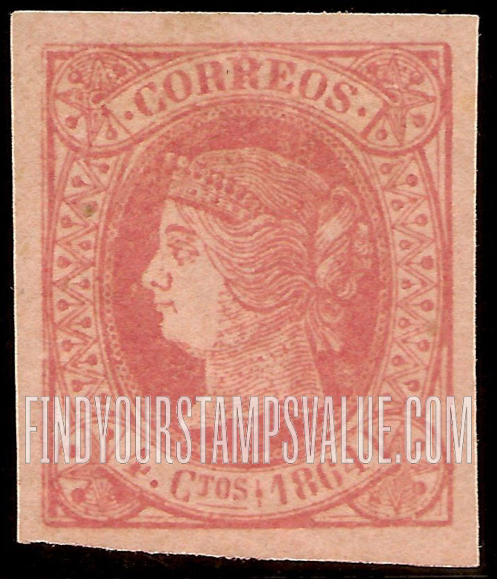 FindYourStampsValue: Kingdom: Isabella II
