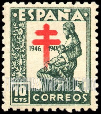 FindYourStampsValue: Postal Tax: Tuberculosis Fund, Mother and Child
