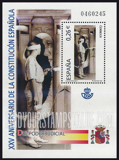 FindYourStampsValue: Constitution, 25th Anniversary