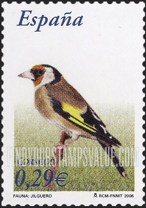 FindYourStampsValue: Goldfinch