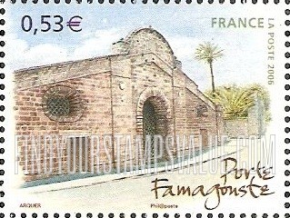 FindYourStampsValue: European Capitals Type of 2002: Famagusta Gate