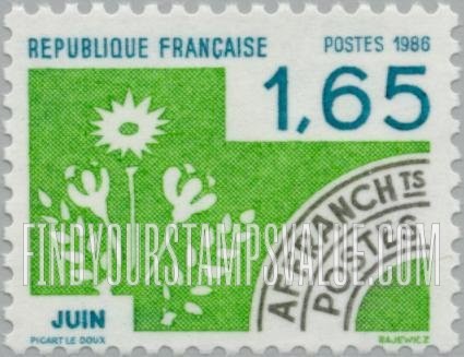 FindYourStampsValue: Months of the Year: June