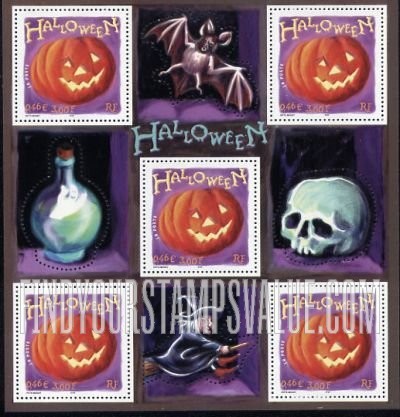 FindYourStampsValue: Halloween