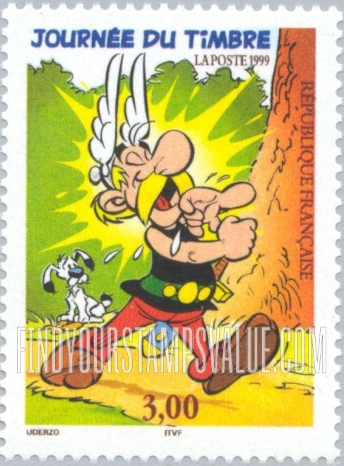 FindYourStampsValue: Asterix, by Albert Uderzo and Rene Goscinny