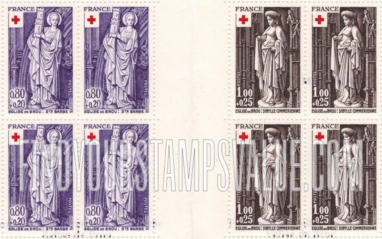 FindYourStampsValue: SEMI-POSTAL - St. Barbara and Cimmerian Sibyl