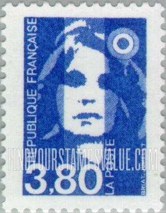 FindYourStampsValue: Marianne: Marianne Type of 1990