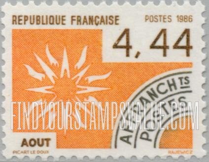 FindYourStampsValue: Months of the Year: August