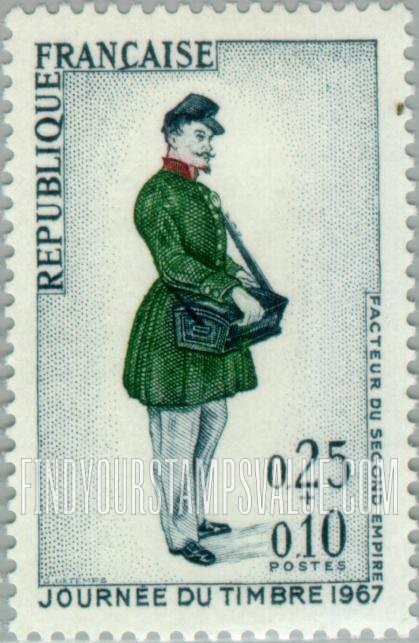 FindYourStampsValue: SEMI-POSTAL - Letter Carrier, 1865