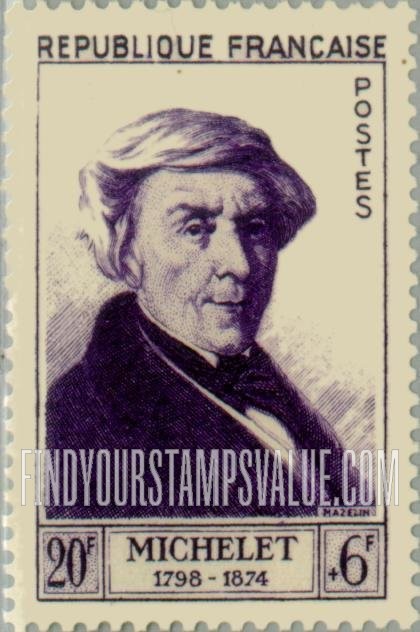 FindYourStampsValue: SEMI-POSTAL - Jules Michelet