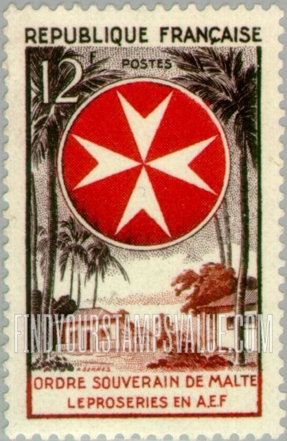 FindYourStampsValue: Leprosarium and Maltese Cross