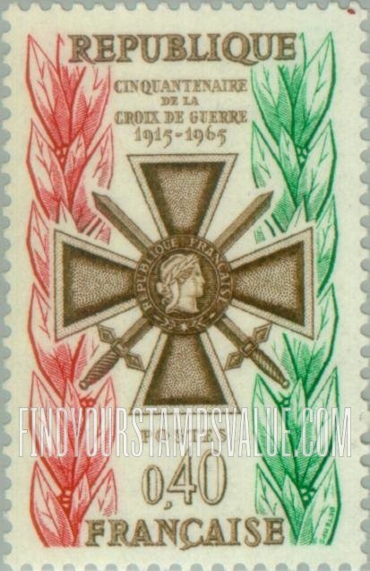 FindYourStampsValue: Croix de Guerre