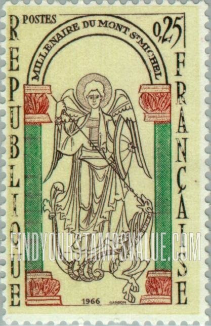 FindYourStampsValue: St. Michael Slaying the Dragon