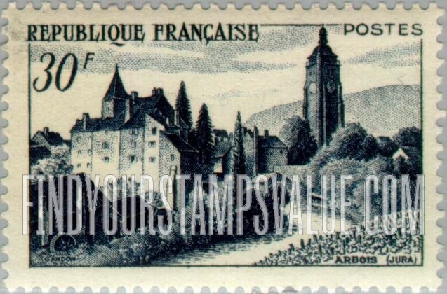 FindYourStampsValue: Chateau Bontemps, Arbois