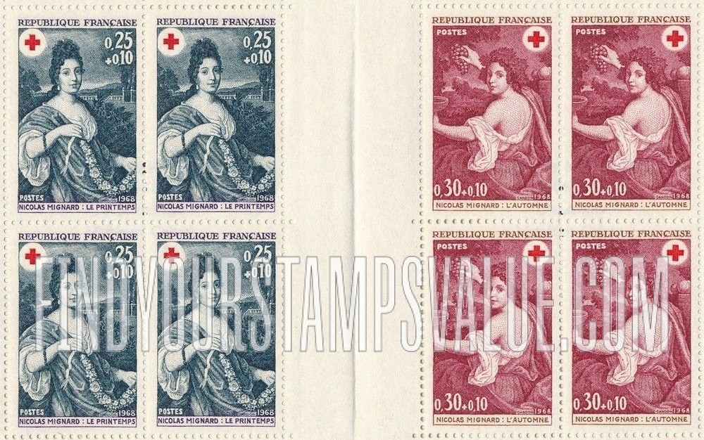 FindYourStampsValue: SEMI-POSTAL - Spring, by Nicolas Mignard