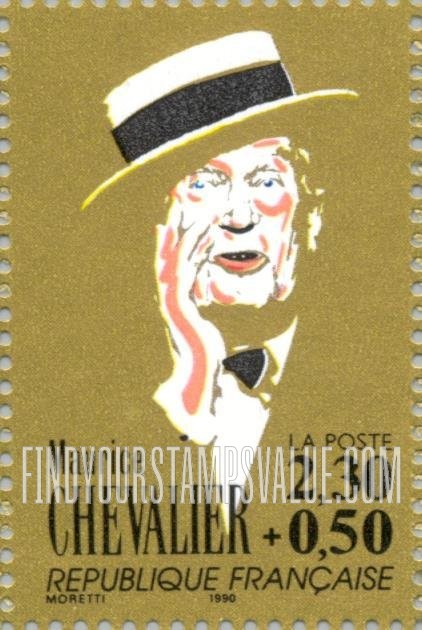 FindYourStampsValue: SEMI-POSTAL - Maurice Chevalier