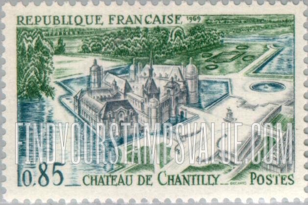 FindYourStampsValue: Chateau de Chantilly