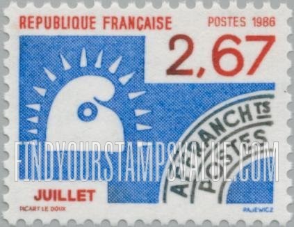 FindYourStampsValue: Months of the Year: July