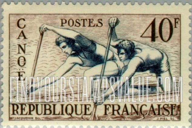 FindYourStampsValue: Canoe racing