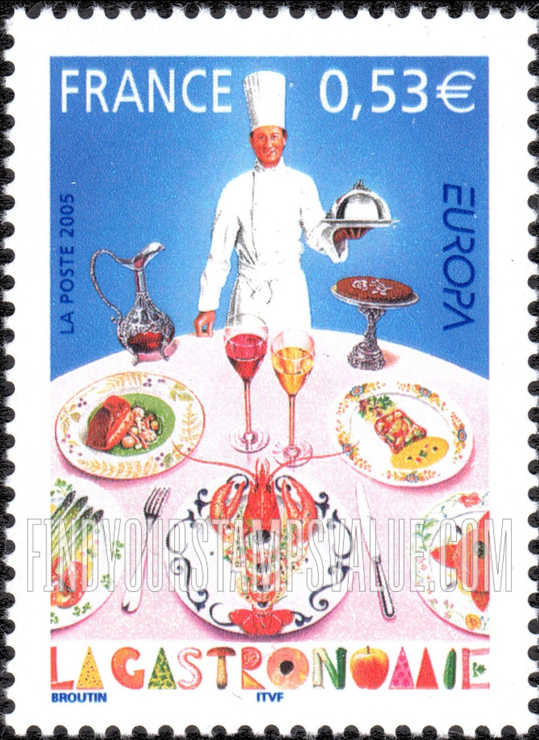 FindYourStampsValue: Europa