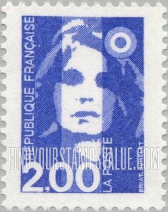 FindYourStampsValue: Marianne: Marianne Type of 1990