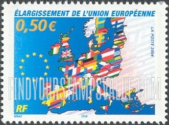 FindYourStampsValue: Expansion of the European Union